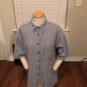 Good looking men’s short sleeve button down shirt!